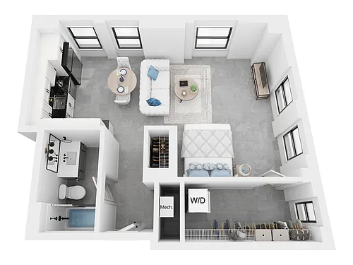 Floor plan Hughes