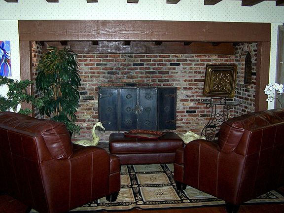 Cozy Fireplace Setting