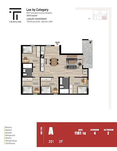 Floor plan 201