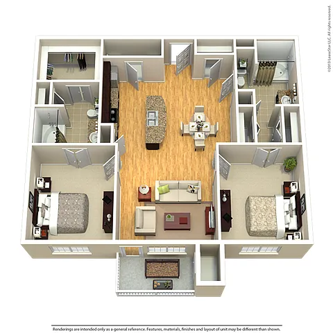 Floor plan B3