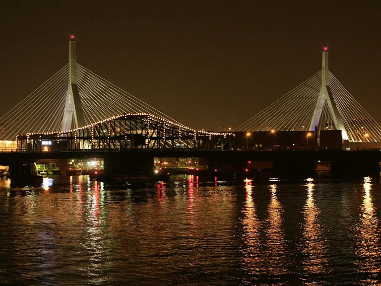 The Zakim Bridge is only minutes away