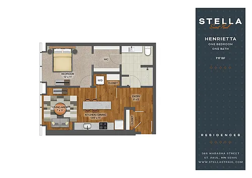 Floor plan Henrietta