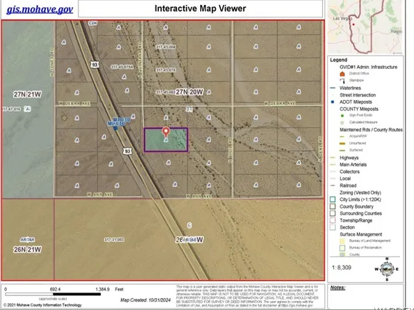 19056 N Quintana Rd, White Hills, AZ 86445