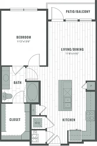 Floor plan A1G