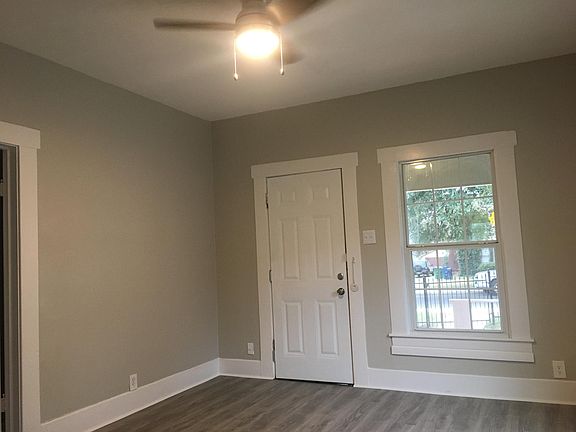 Front door entrance to living room