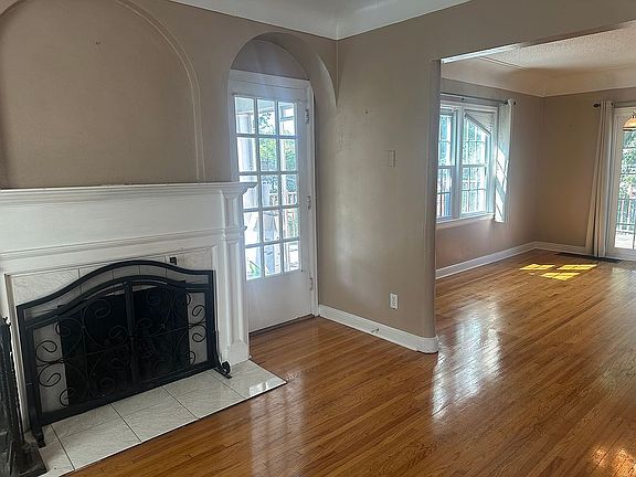 Living room and dining room.