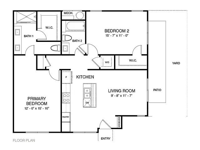 Floor plan 2A