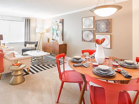 Open-concept floor plans great for entertaining