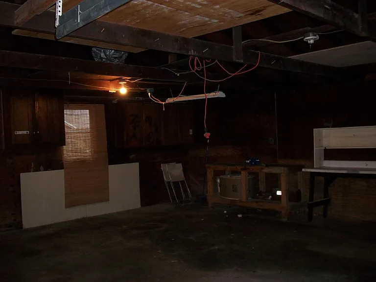 Inside Garage