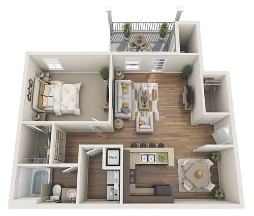 Floor plan A1