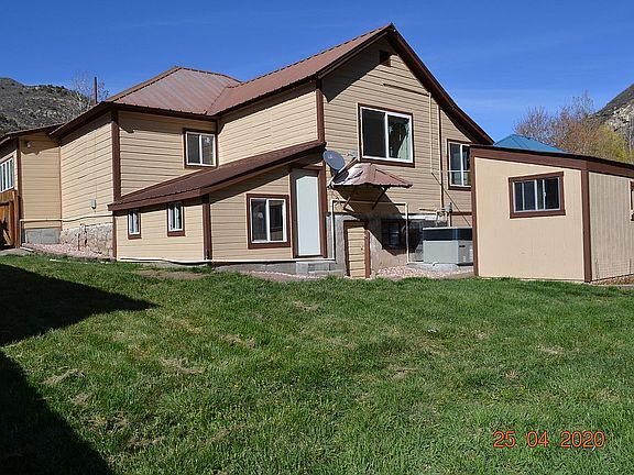 Rear of house