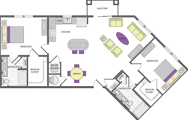 Windmill | 2 Bed / 2 Bath Windmill | 2 Bed / 2 Bath