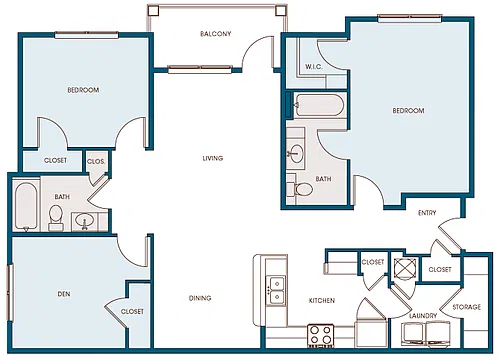 Floor plan B2