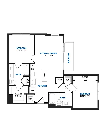 Floor plan B5B - Chase