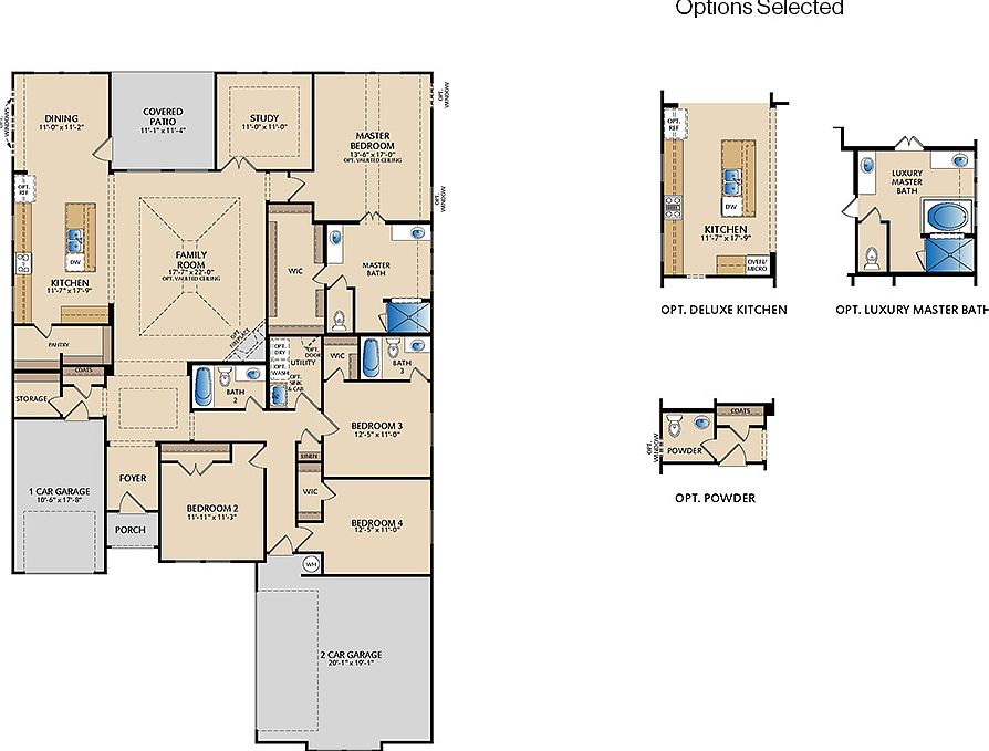 125 Parkland Valley - Camden Floor Plan