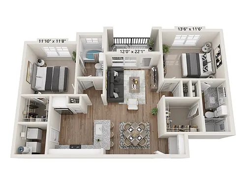 Floor plan B1