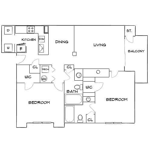 Floor plan Design 2A20