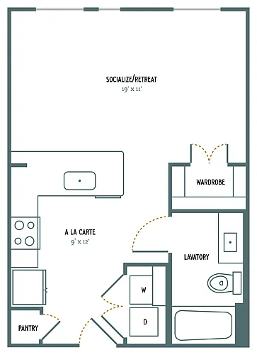 Floor plan E1