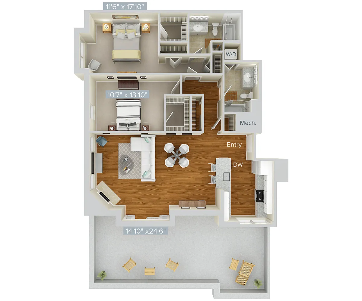 Floor plan B26-1312