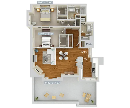 Floor plan B26-1312