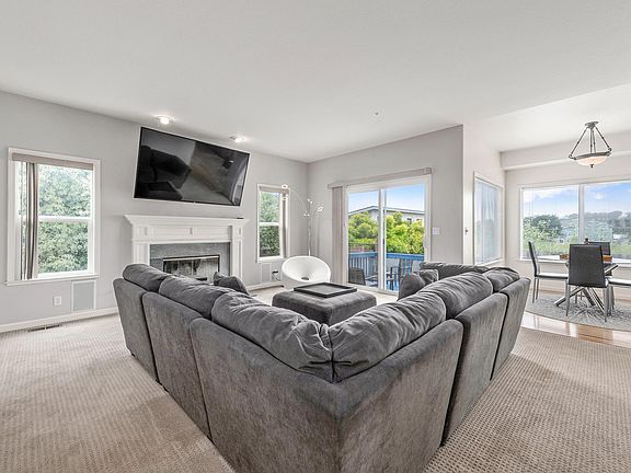 Family Room with Large TV