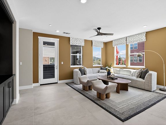 Row Townhome Residence 6 Living Room
