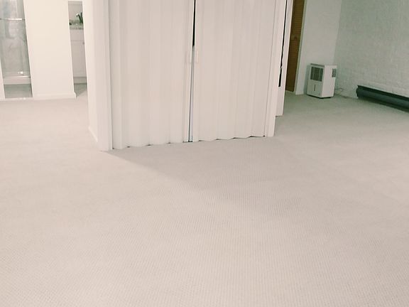 Living space + closet for full size washer and dryer