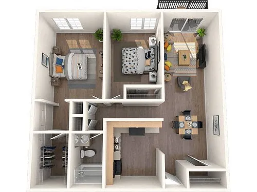 Floor plan B1