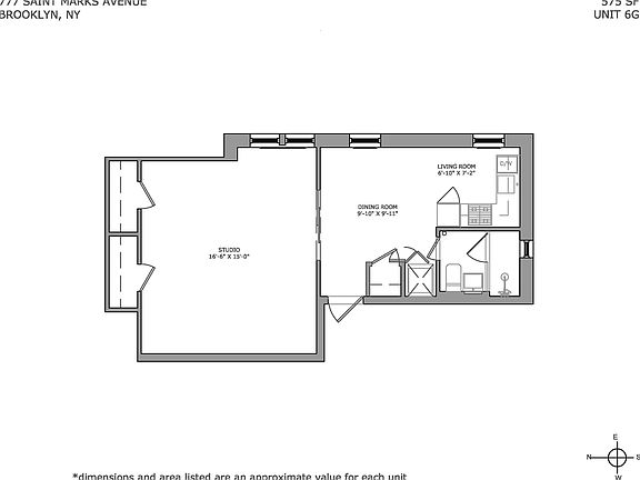 2nd image of 777 Saint Marks Ave APT 6G