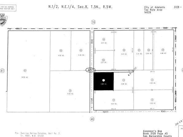 LOT 4 Th Rd, Adelanto, CA 92301