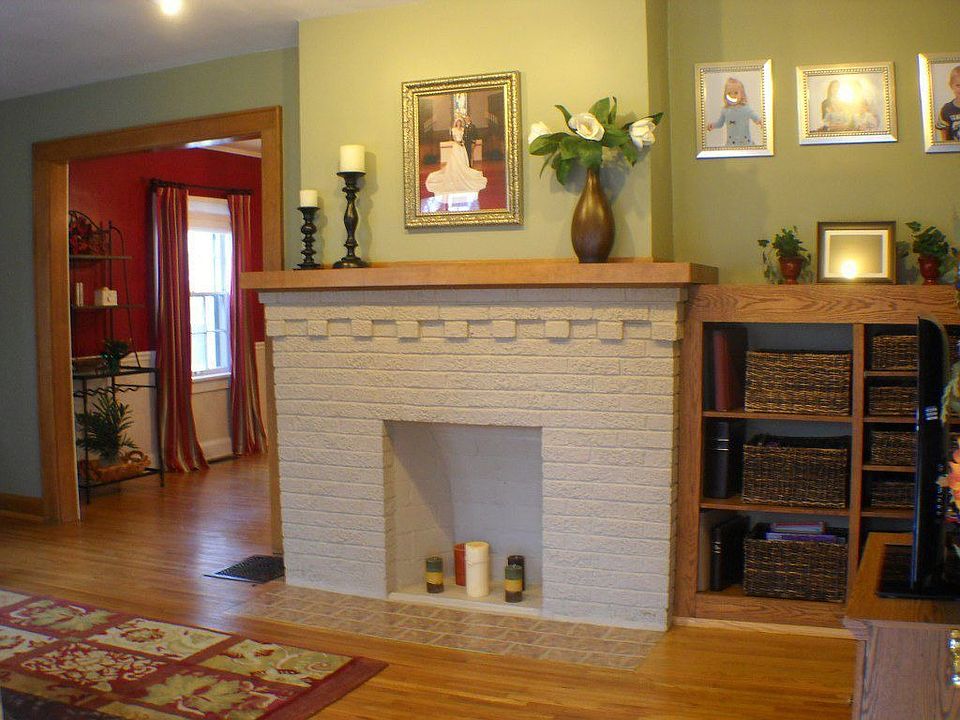 Living Room fireplace