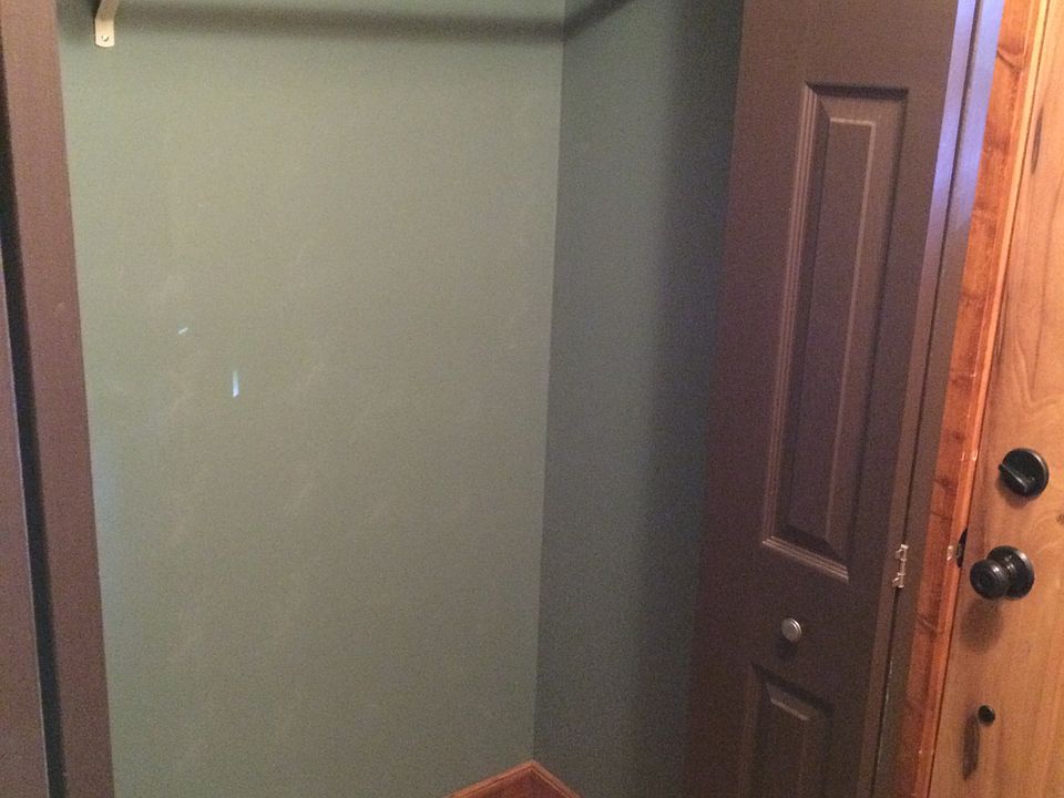 Mud room coat closet