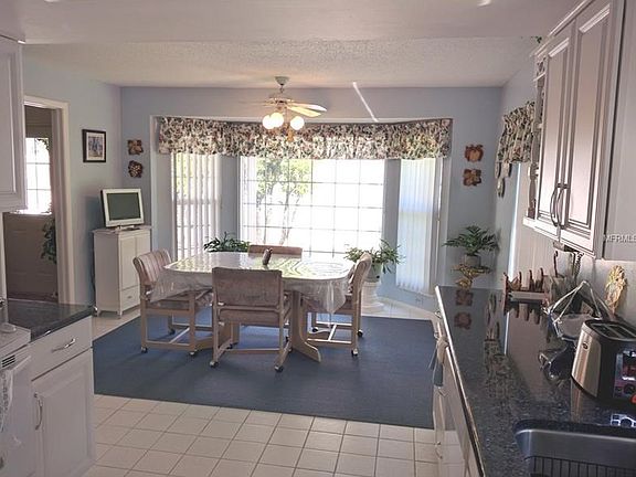Kitchen Nook with bow window