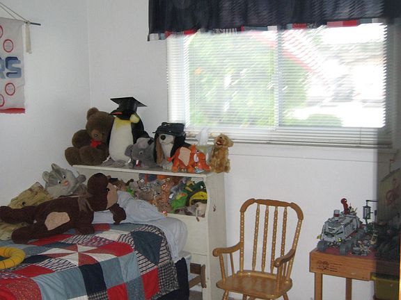 One of 3 Bedrooms has lots of Natural Light and Closet Organizer