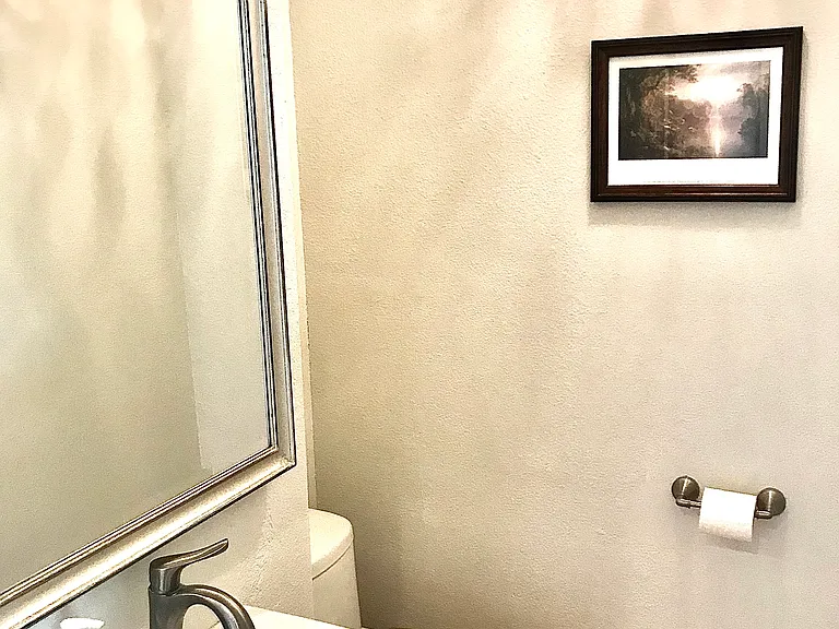upstairs half bath