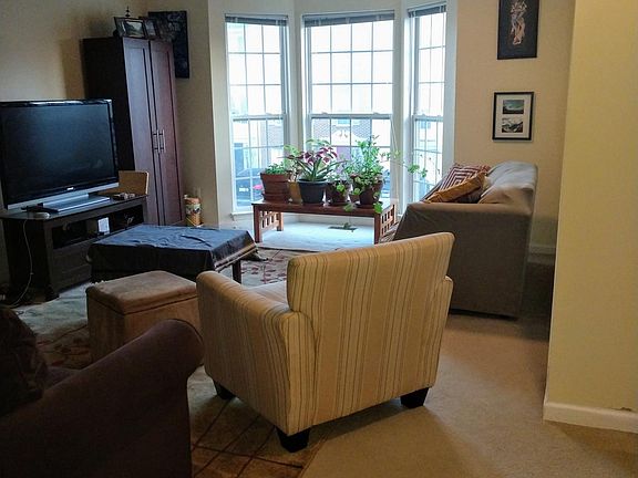 Large Living Room with Bay Window.