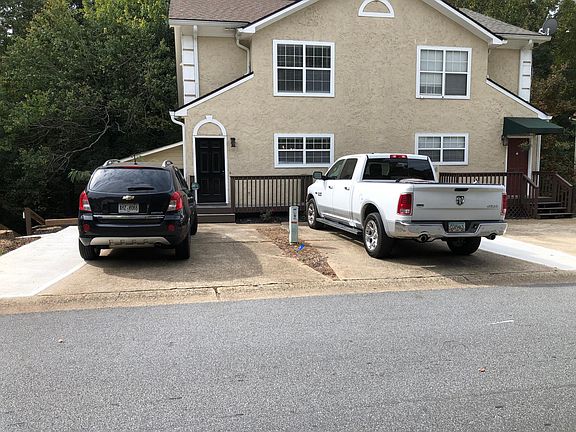 front parking and entrance, AT&T post has since been removed