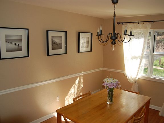 Dining Room with serving area