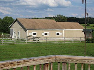 Six stall horse barn