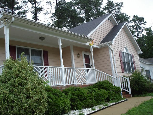Close up of our home
