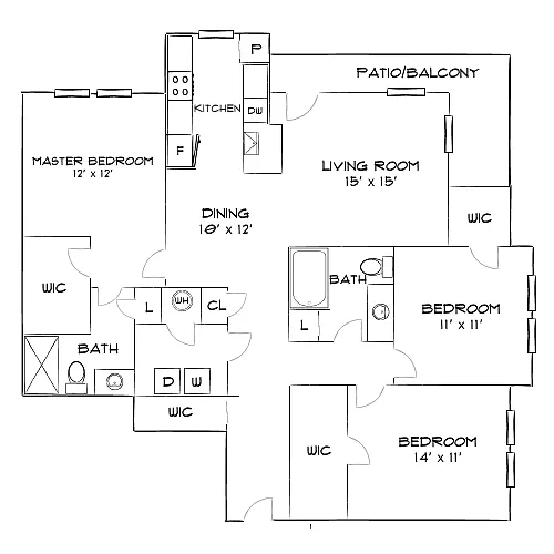 Floor plan Design 3A20