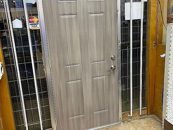 Inside the front door