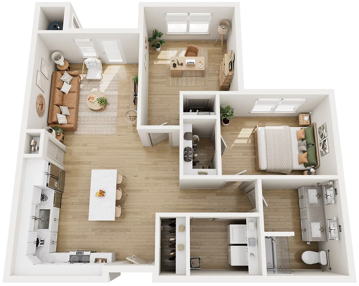 Floor plan Adobe Oasis