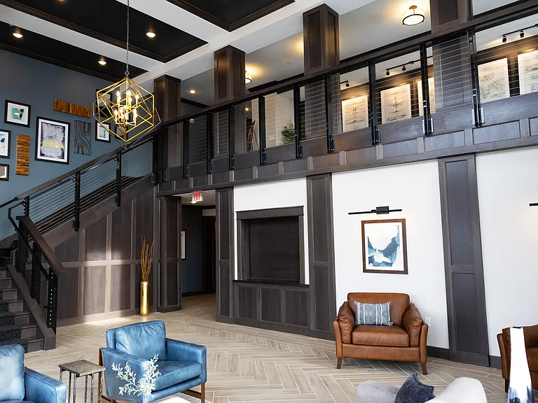 Main lobby where our friendly staff is always ready to help!