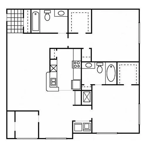 Floor plan The 1205