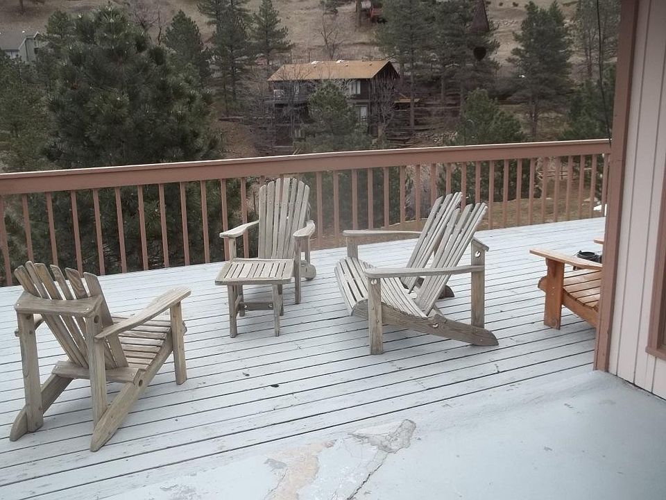 Deck with views.