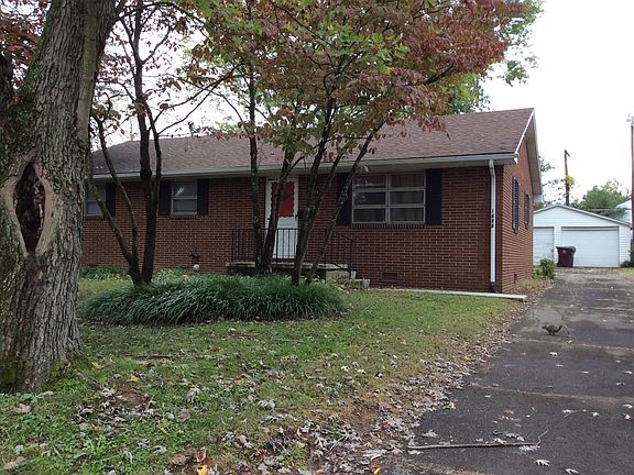 Great location! Detached two car garage