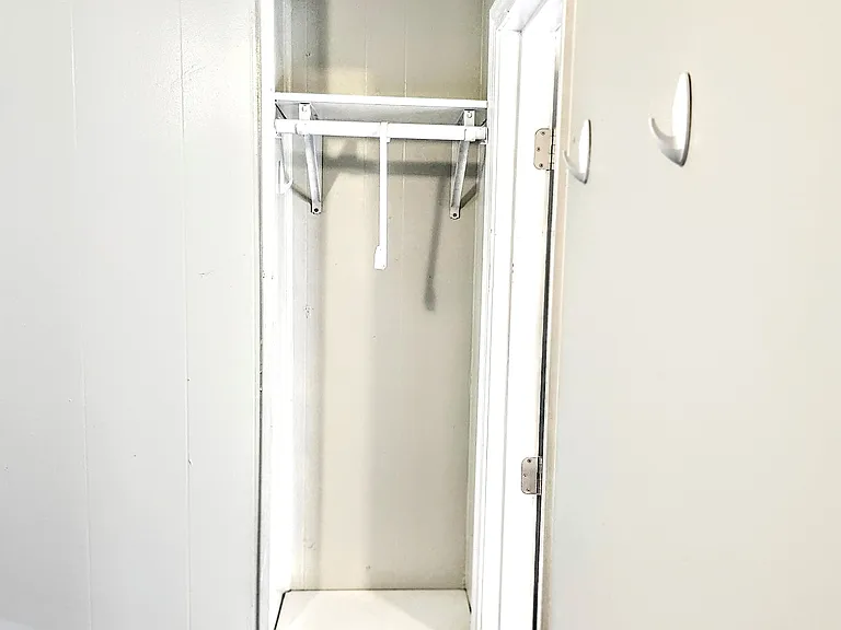 Closet/storage area in extra bedroom
