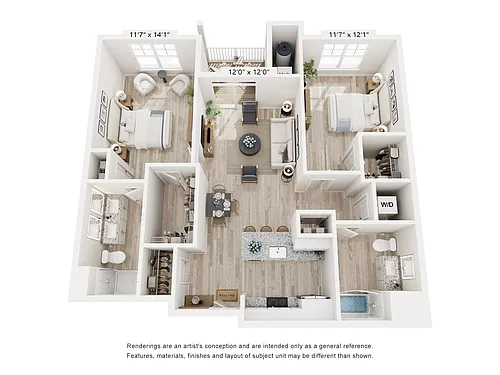 Floor plan The Duo + Gathering