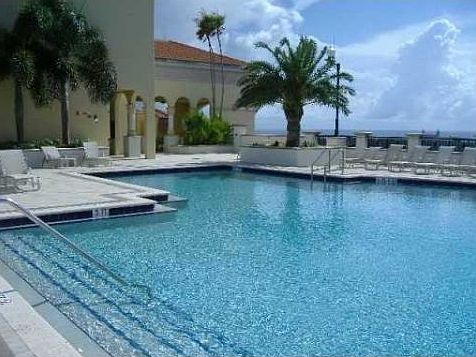 Rooftop pool
